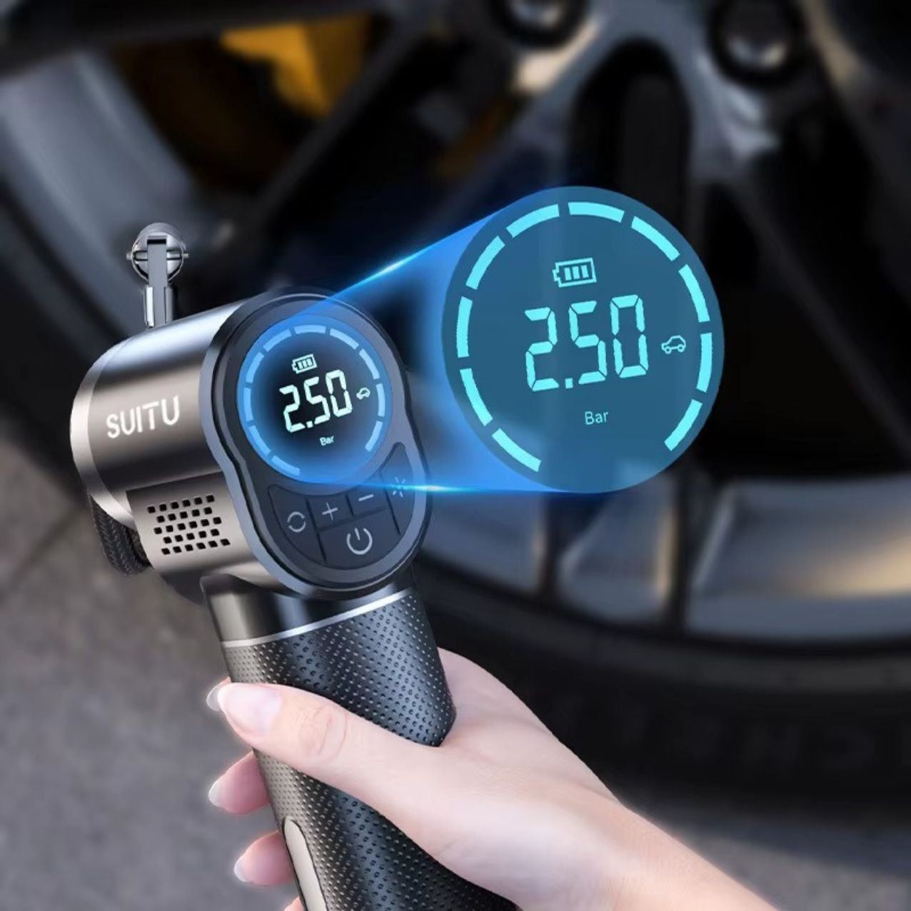 Wireless MultiAir - SmartFill Tire Pressure Compressor