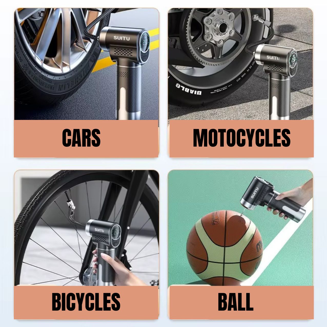 Wireless MultiAir - SmartFill Tire Pressure Compressor