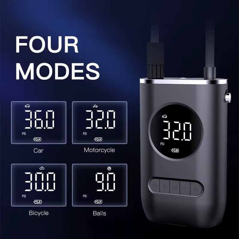 Wireless AirGo - Tire Inflator Pocket Pump