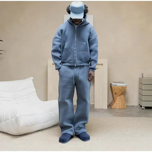 Tracksuit Set  - Pants & hoodie - Men casual Street Wear (Two piece)